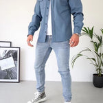 Men's Youth Casual Shirt Brushed
