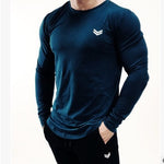 Loose And Quick Drying Sports Men's Long Sleeved Shirt