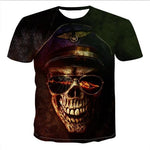 Mens Skull T shirts 3D t- shirts