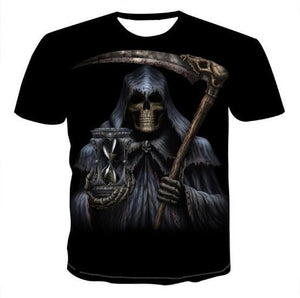 Mens Skull T shirts 3D t- shirts