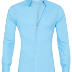 Long Sleeve Zipper Shirt With Button Design Fashion Lapel Tops For Mens Clothing